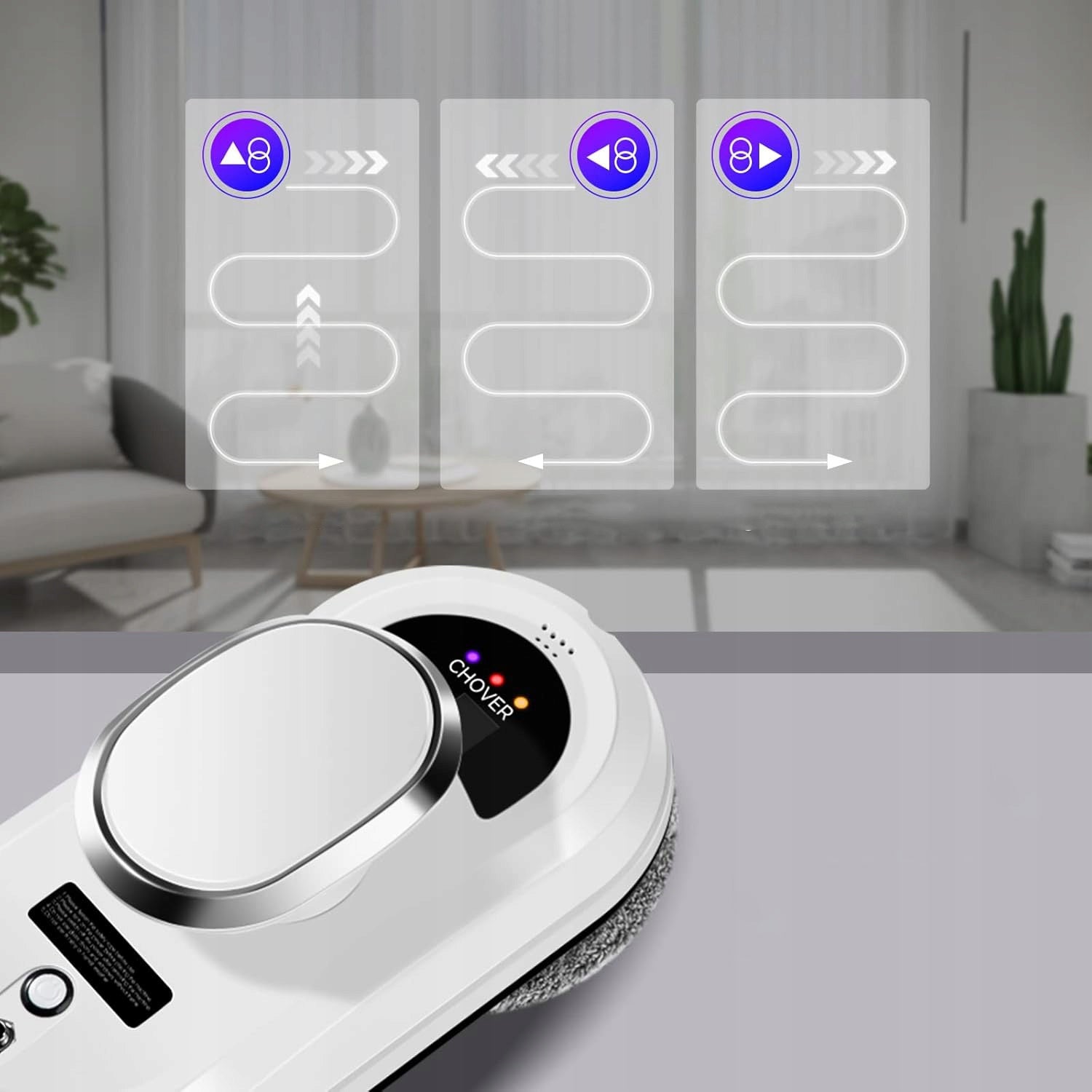 WINDOW ROBOT MIRROR WINDOW CLEANER Smart Window Washer SET Packaging status original