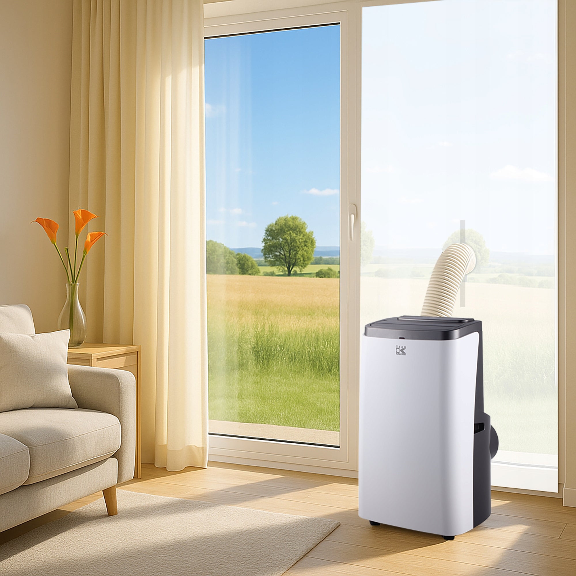 WINDOW SEAL SLEEVE PIPE AIR CONDITIONER PORTABLE BALCONY WINDOW 208cm Type not specified