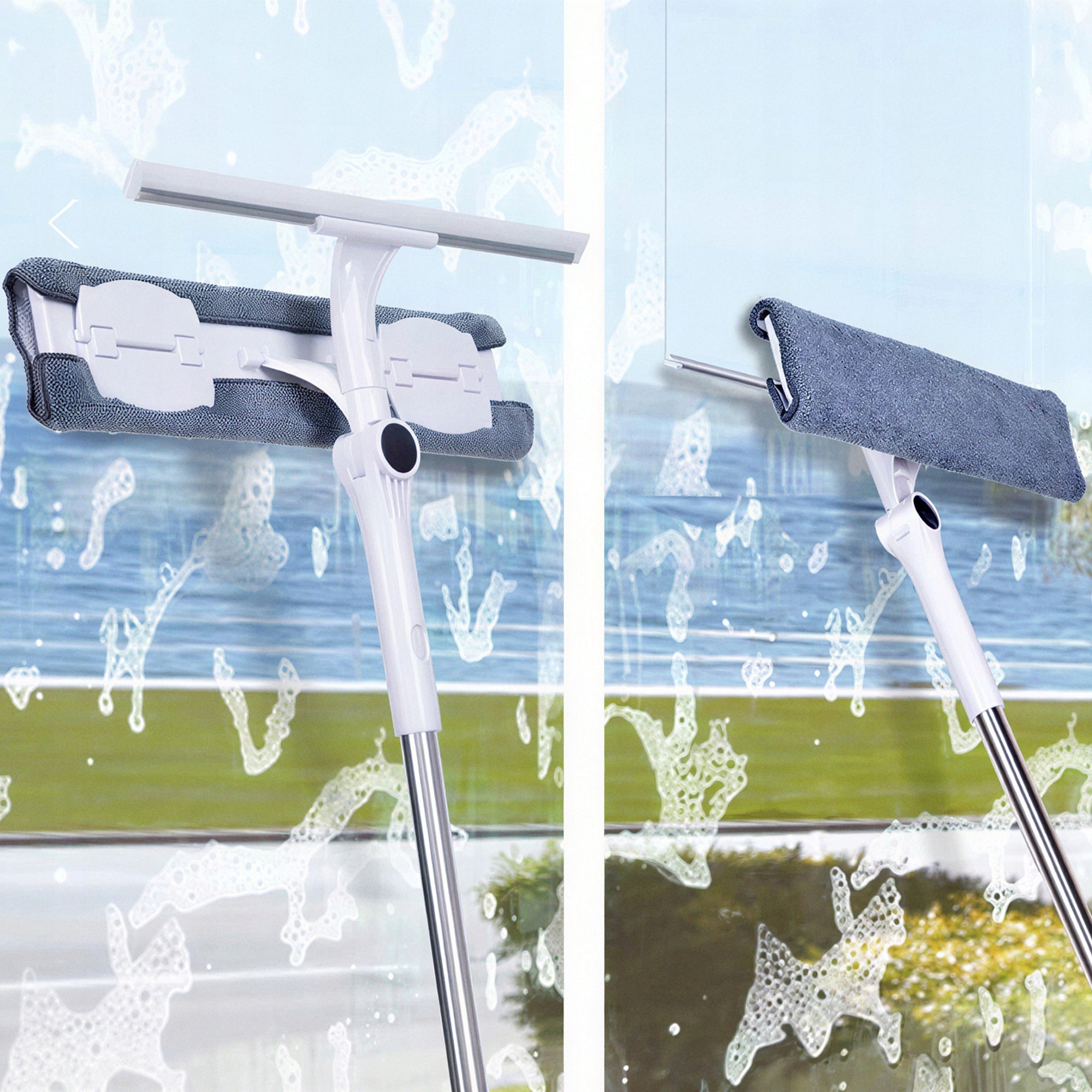 WINDOW WASHER FOR PANELS WITH TELESCOPIC PULLER WITH OVERLAY 150 CM XXL Manufacturer code Akc000569
