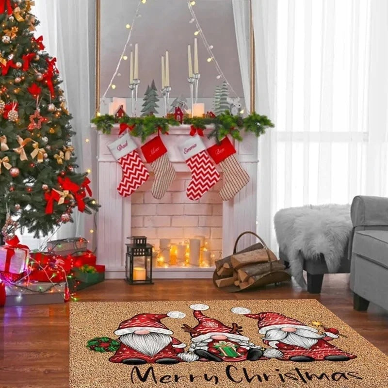 WIPER CARPET CHRISTMAS DOOR MAT SANTA CLAUS MOTIF 40x60 CM Brand Dywanpol