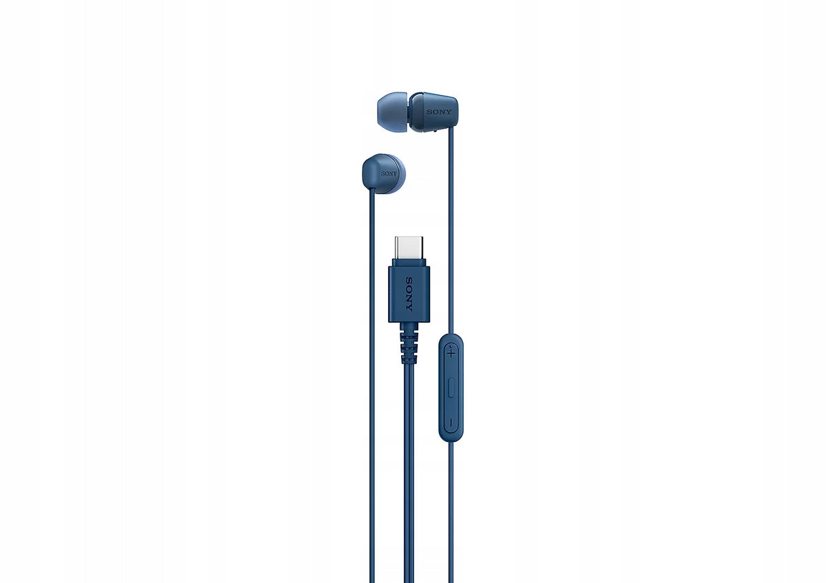 WIRED HEADPHONES SONY IER-EX15CL USB-C BLUE 4548736170643