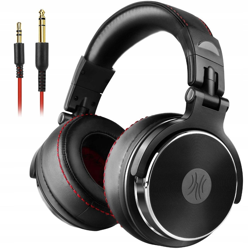 WIRED ON-EAR HEADPHONES WITH MICROPHONE FOR DJ ONEODIO PRO-50 Packaging status original