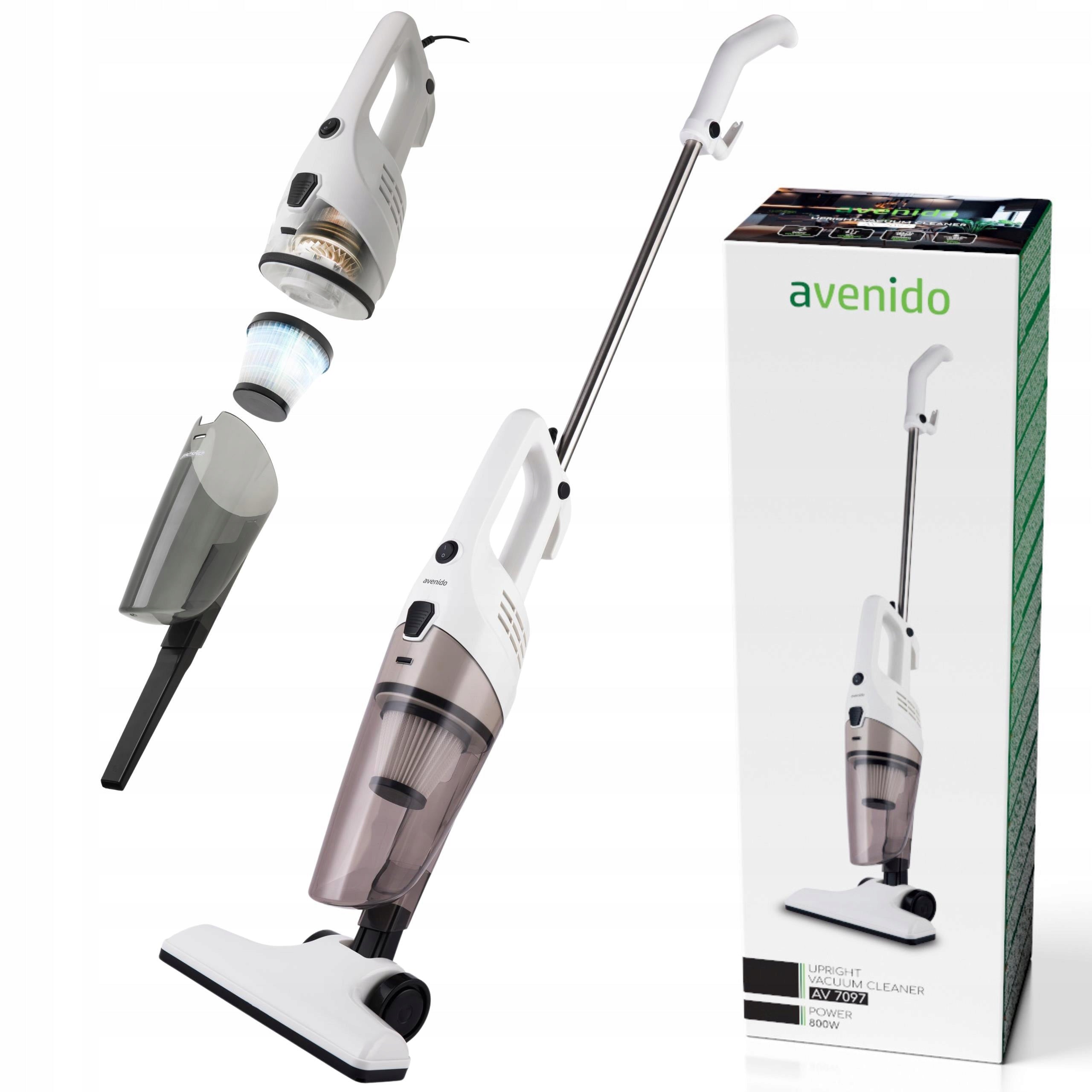 WIRED VERTICAL VACUUM CLEANER POWERFUL 17kPa HANDHELD 800W LONG NETWORK CABLE