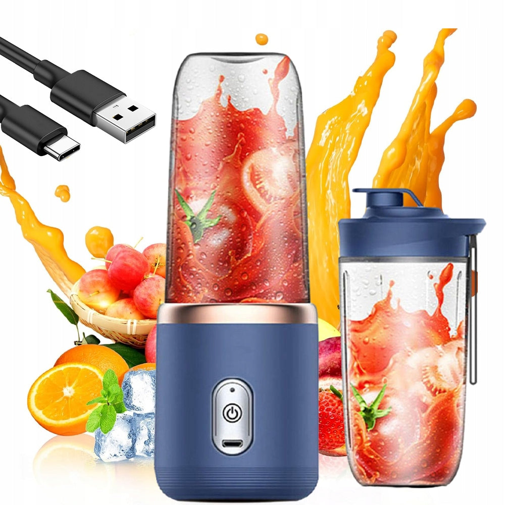 WIRELESS BLENDER PORTABLE MINI JUICER 400ML EASY CLEANING