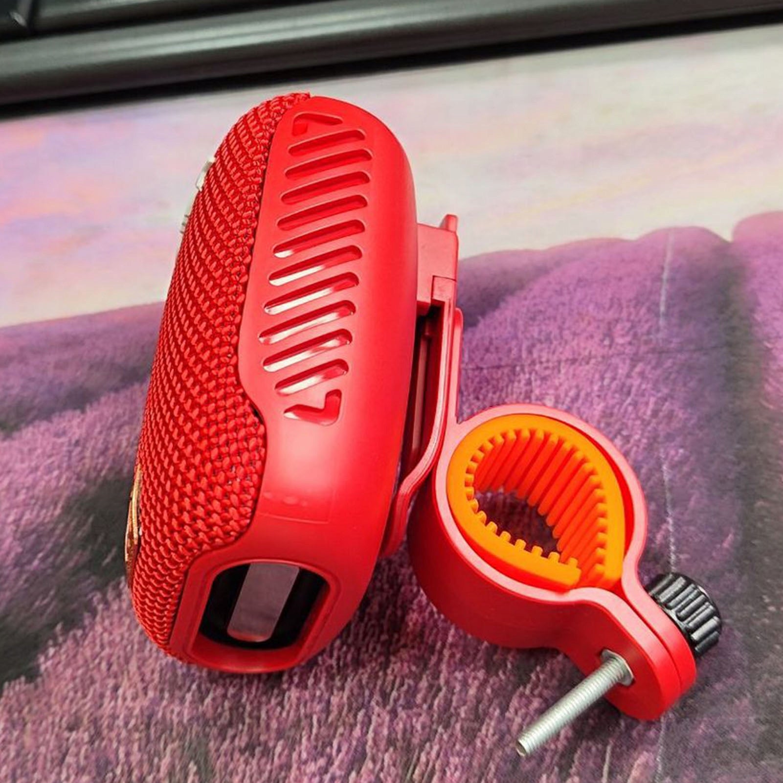 WIRELESS BLUETOOTH SPEAKER WITH BIKE HOLDER SCOOTER STROLLER RADIO Packaging status original