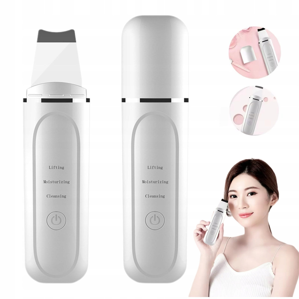 WIRELESS CAVITATION PEELING Ultrasonic cleaning 3 modes of operation