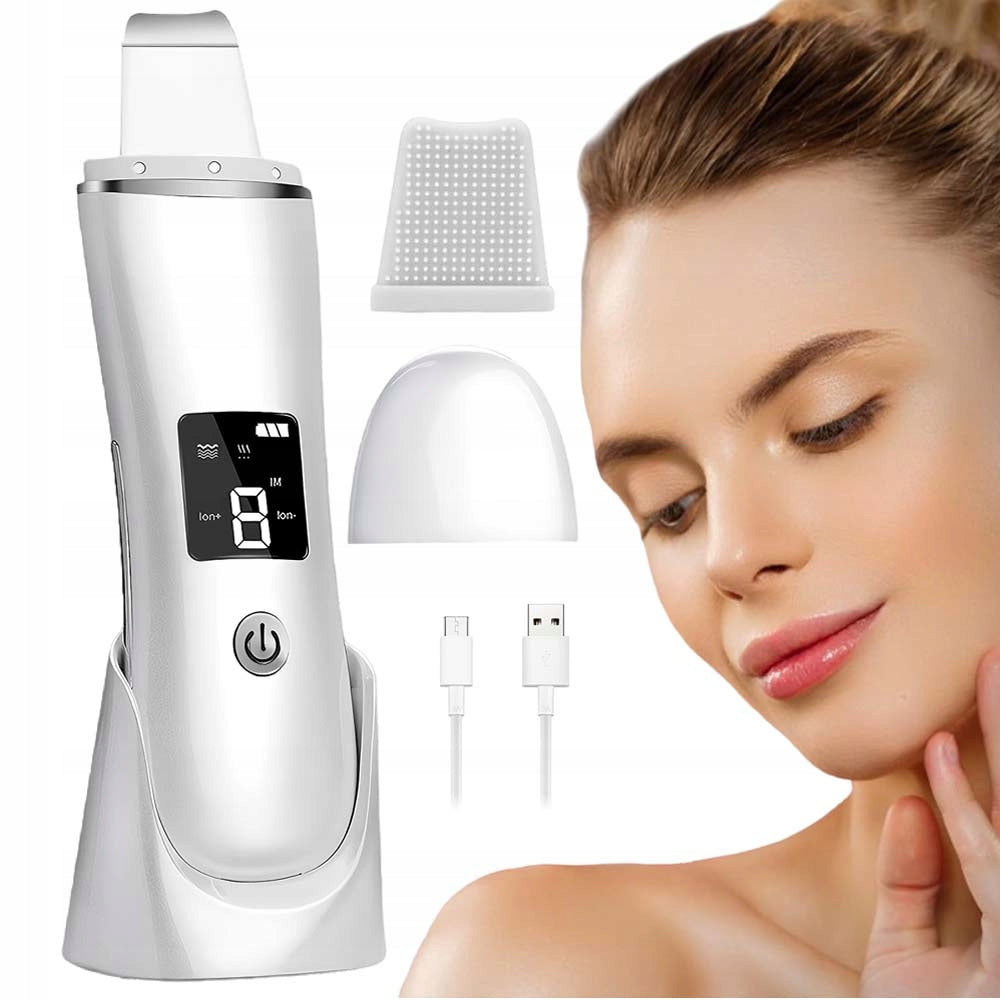 WIRELESS CAVITATION PEELING WITH CURVED KNIFE AND LED 4 FUNCTIONS