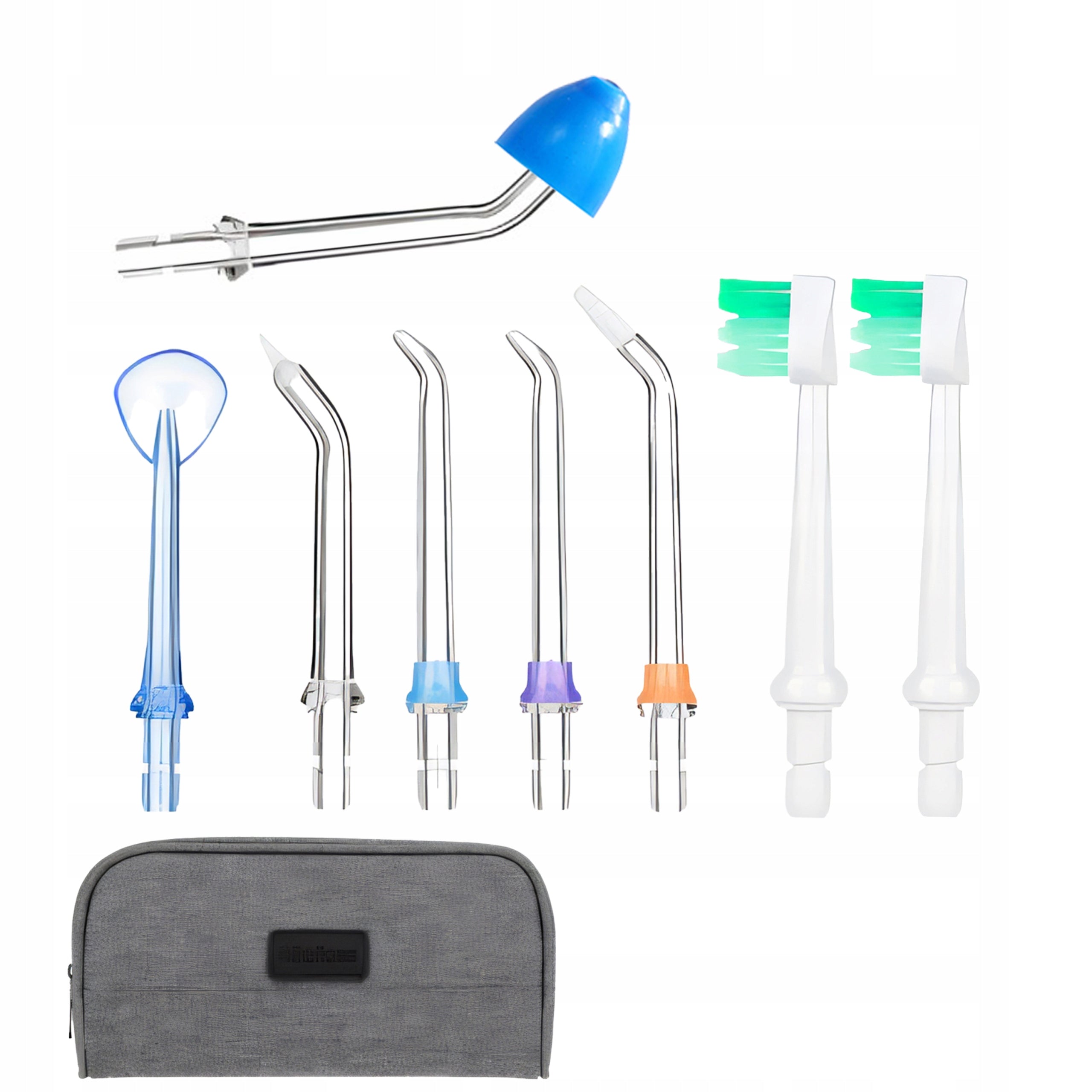 WIRELESS DENTAL IRRIGATOR 5 MODES 8 TIPS 300ML+ETUI Jet type pulsating