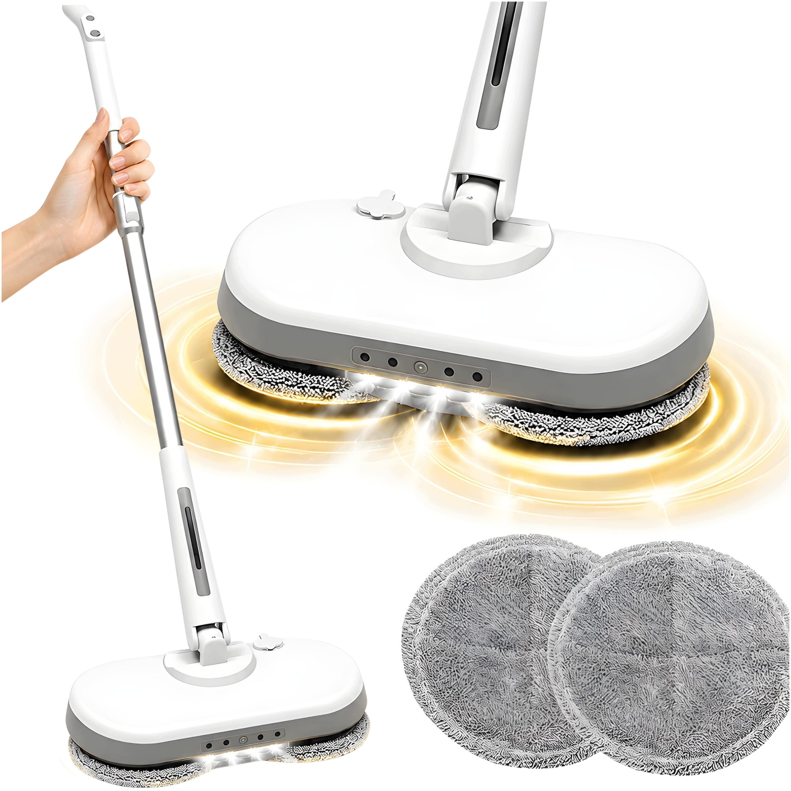 WIRELESS ELECTRIC MOP 300ML ROTARY MOP SET WINDOW WASHER