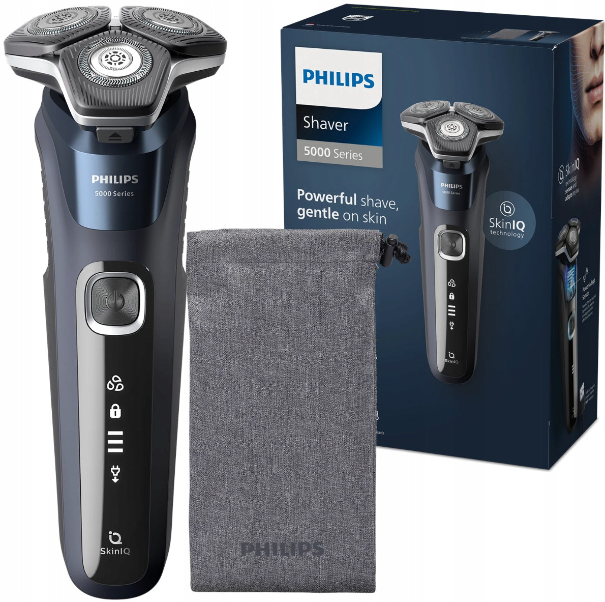 WIRELESS ELECTRIC RAZOR SHAVER PHILIPS FOR FACIAL HAIR