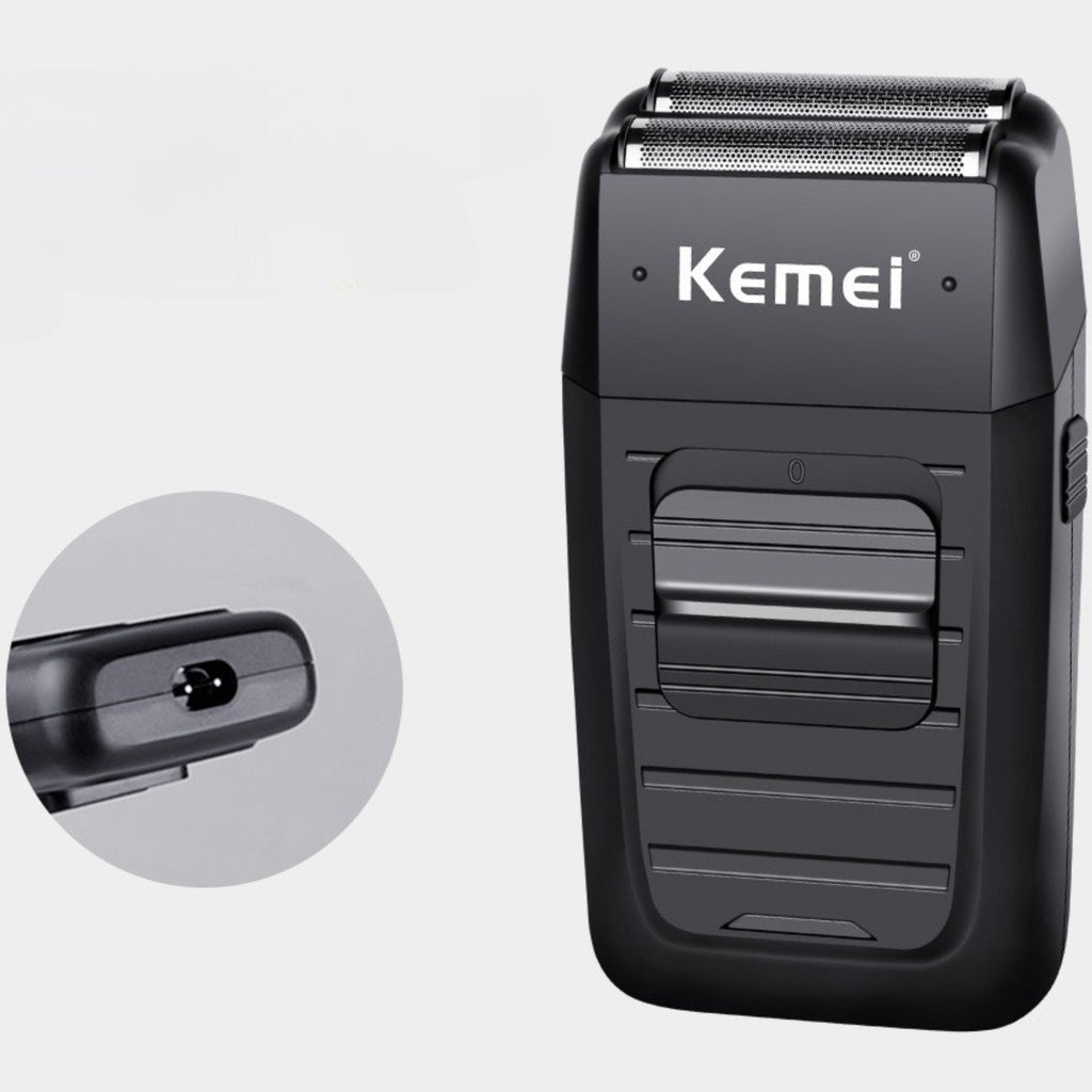 WIRELESS FOIL SHAVER FOR SHAVING BEARD HAIR MEN'S RAZOR KEMEI Manufacturer code Golarka foliowa Kemei