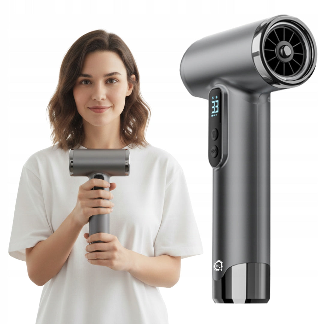 WIRELESS HAIR DRYER FOR PORTABLE BATTERY 200W 15000MAH
