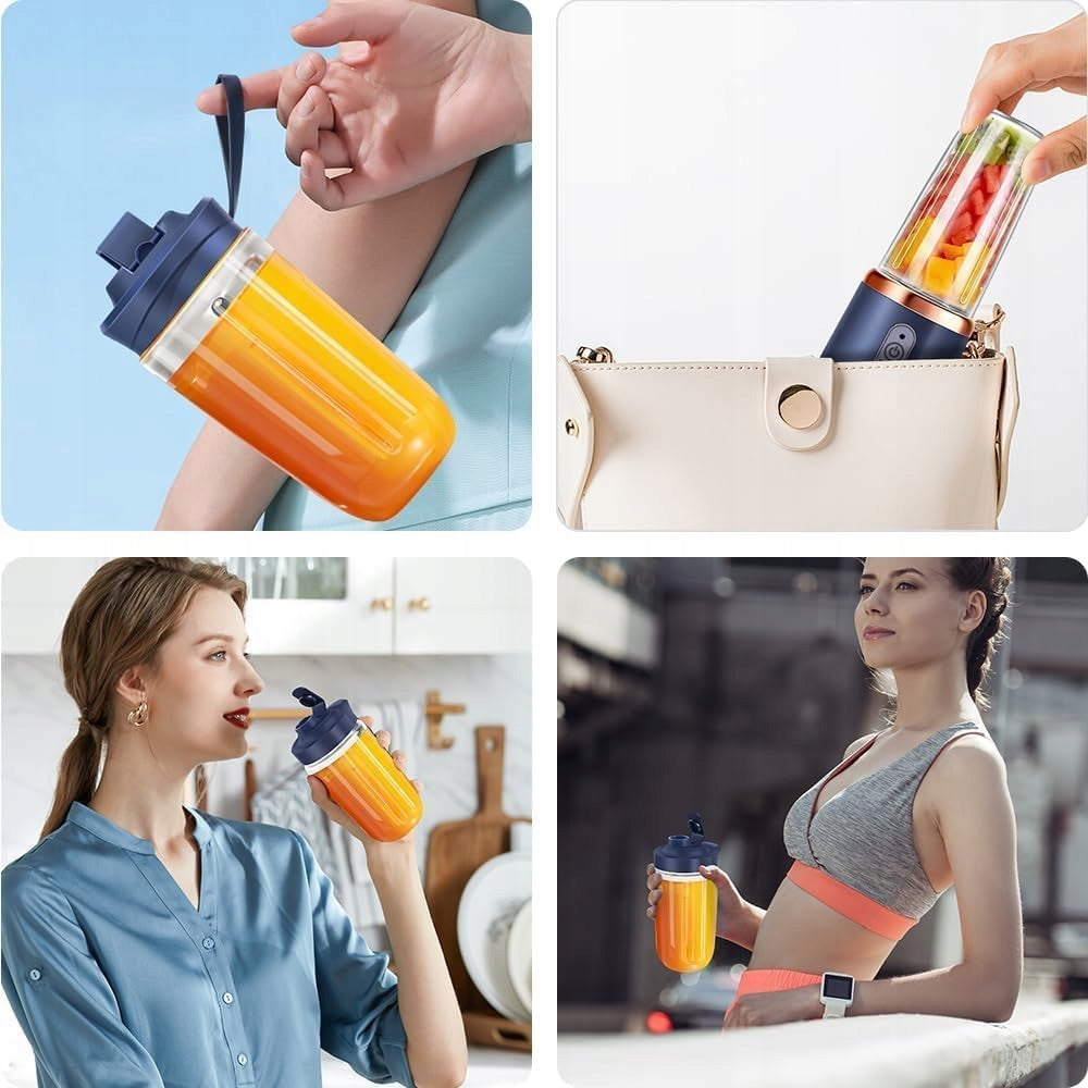 WIRELESS MINI BLENDER PORTABLE ELECTRIC JUICER TOURIST Manufacturer code BLENDER USB KIELICHOWY BEZPRZEWODOWY PRZENOŚN