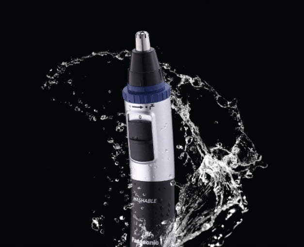 WIRELESS Nose Trimmer Eyebrow WATERPROOF 2in1 FOR SHAVING HAIR BATTERIES Brand Panasonic