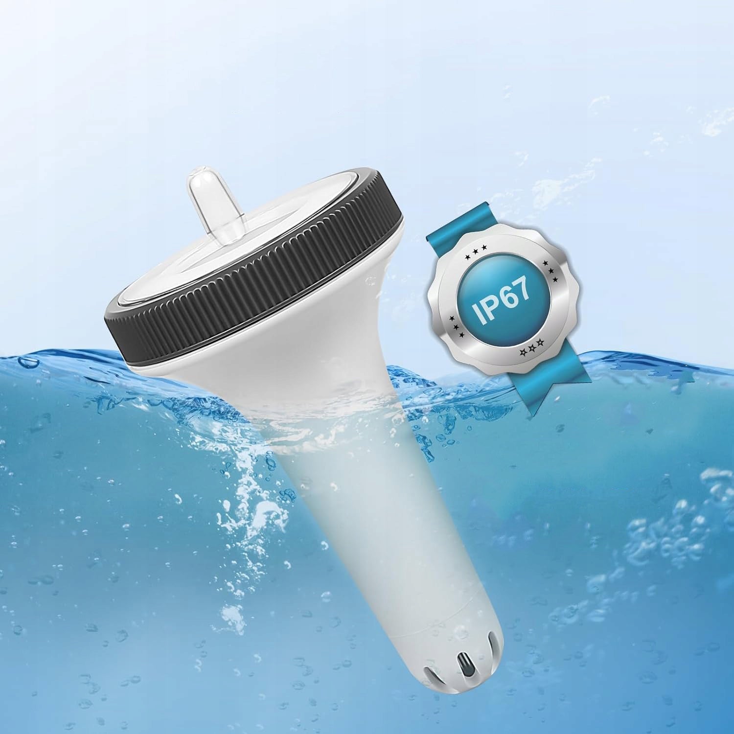 WIRELESS POOL THERMOMETER WITH A RANGE OF 60 M, WATERPROOF THERMOMETER Product weight with unit packaging 0.31 kg