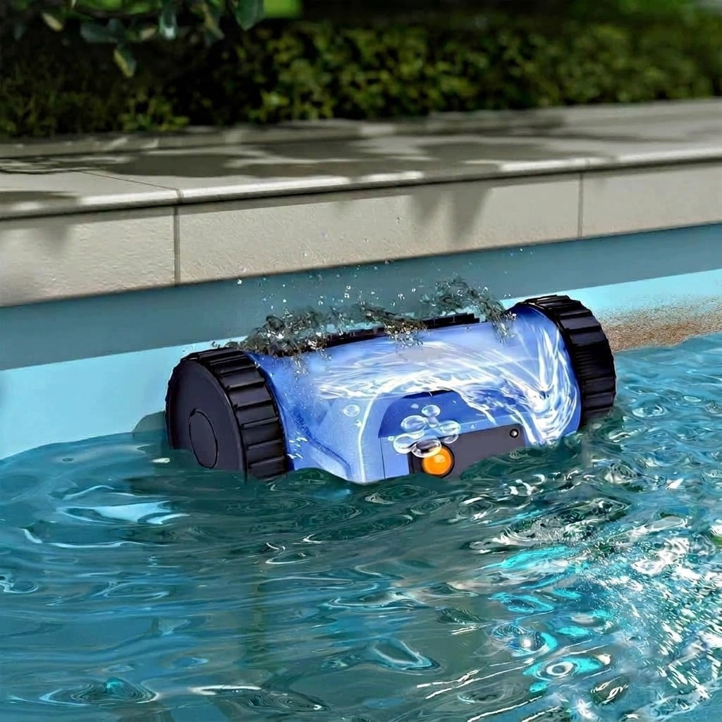 WIRELESS ROBOT POOL CLEANING 180 MIN SMART BOTTOM AND WALL ROUTES Manufacturer no brand