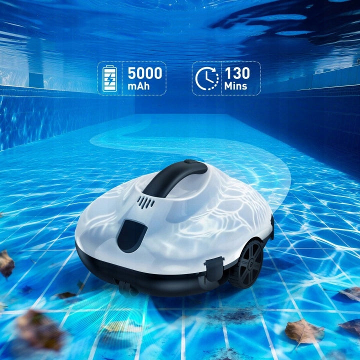 WIRELESS ROBOT POOL CLEANING AUTOMATIC 130MIN 80M2 WHITE Packaging status original