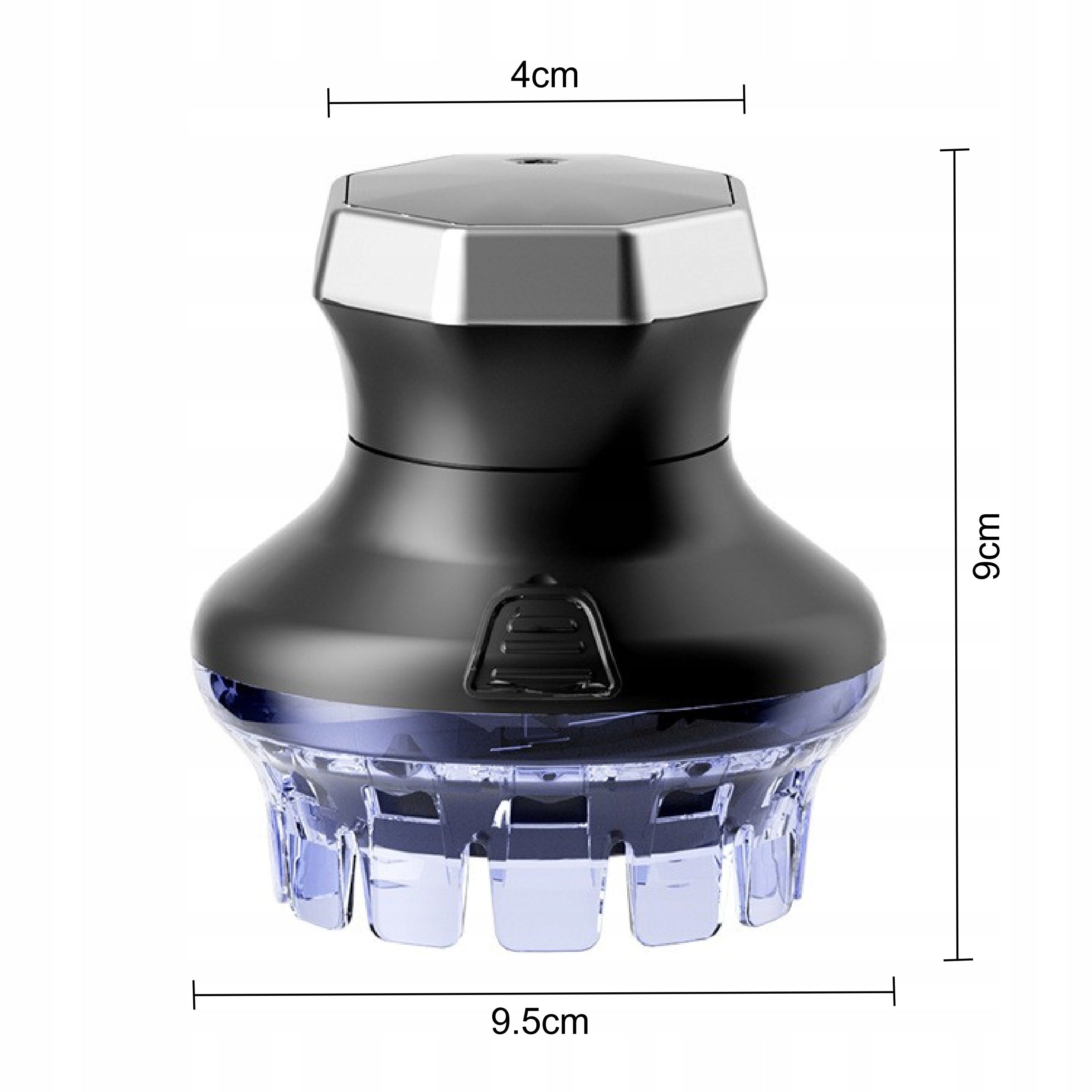 WIRELESS ROUND HAIR CLIPPER, AUTOMATIC TRIMMER Packaging status original