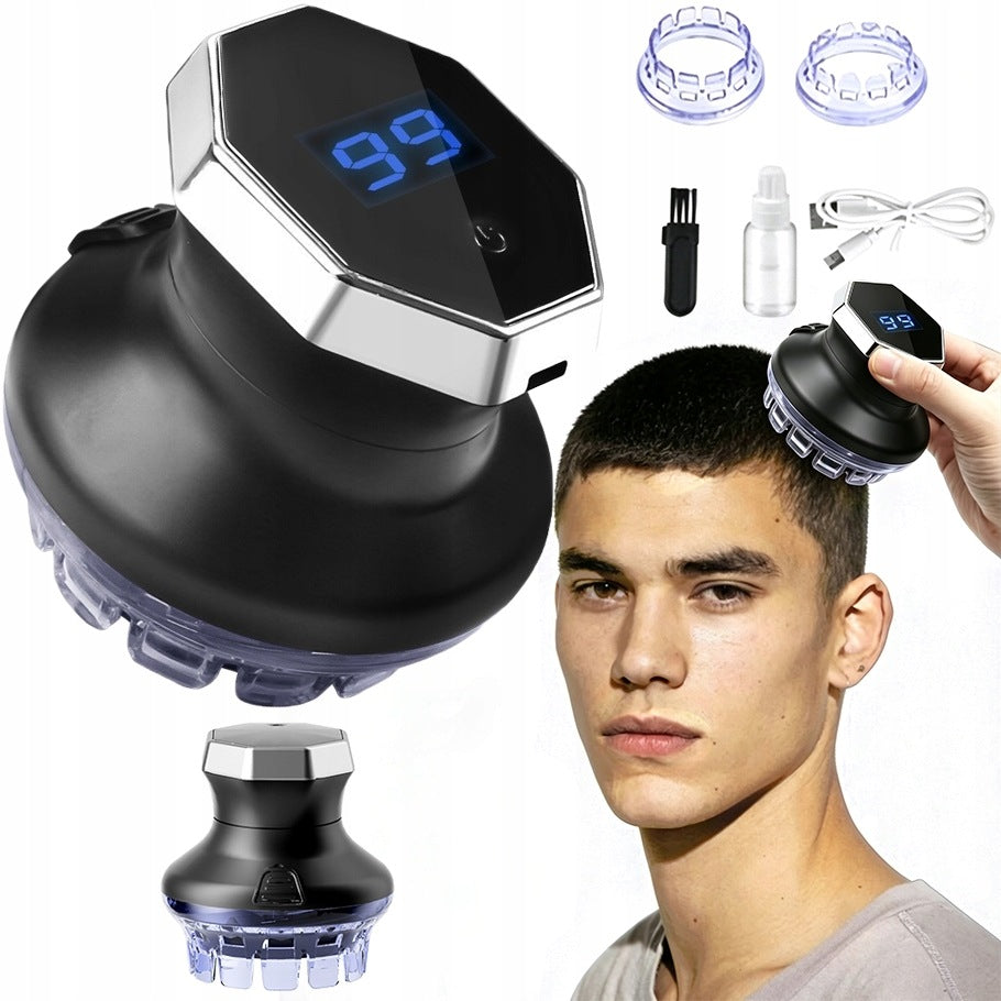 WIRELESS ROUND HAIR CLIPPER, AUTOMATIC TRIMMER