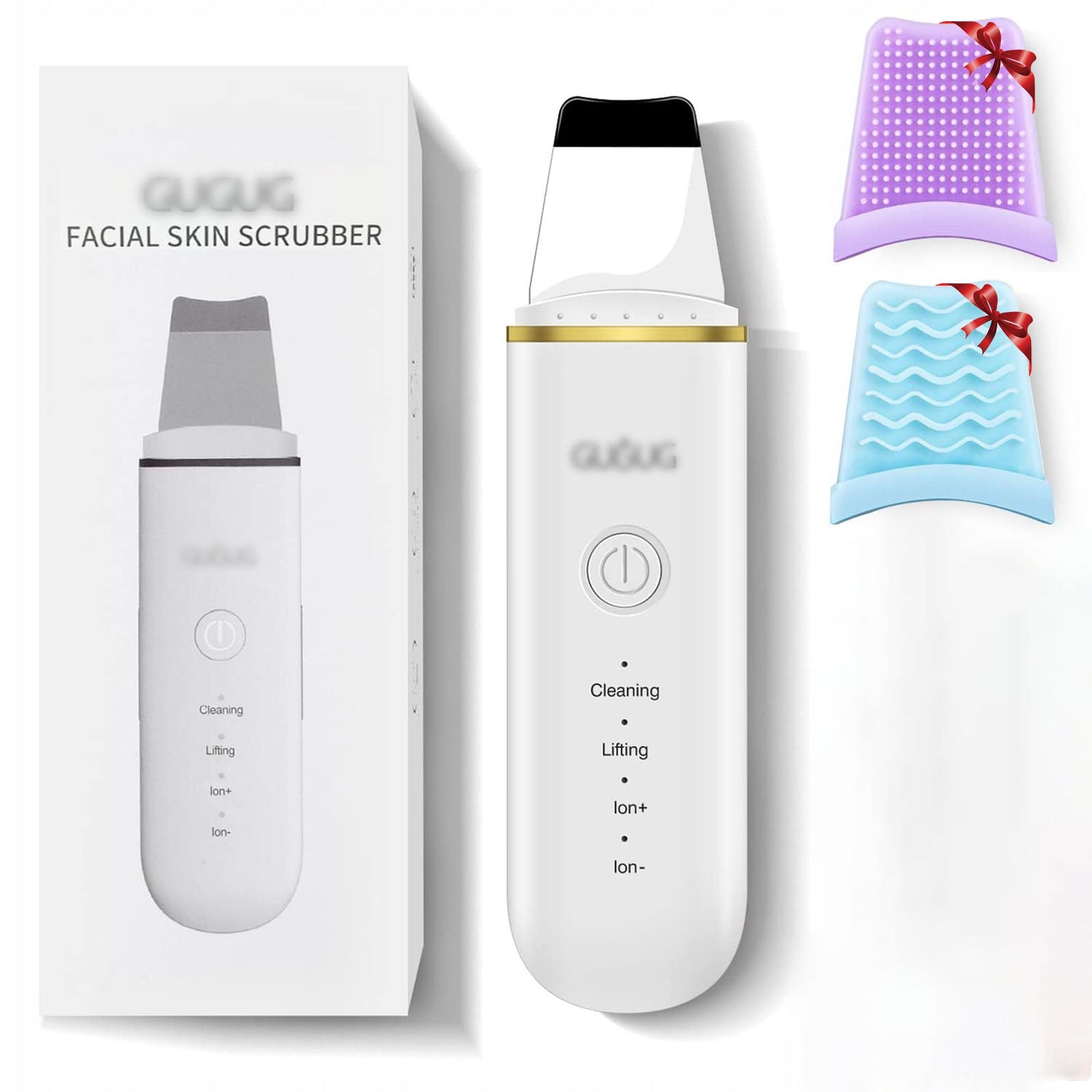 WIRELESS SKIN SCRUBBER CAVITATION PEELING SONOPHORESIS FACIAL PEELING Packaging status original