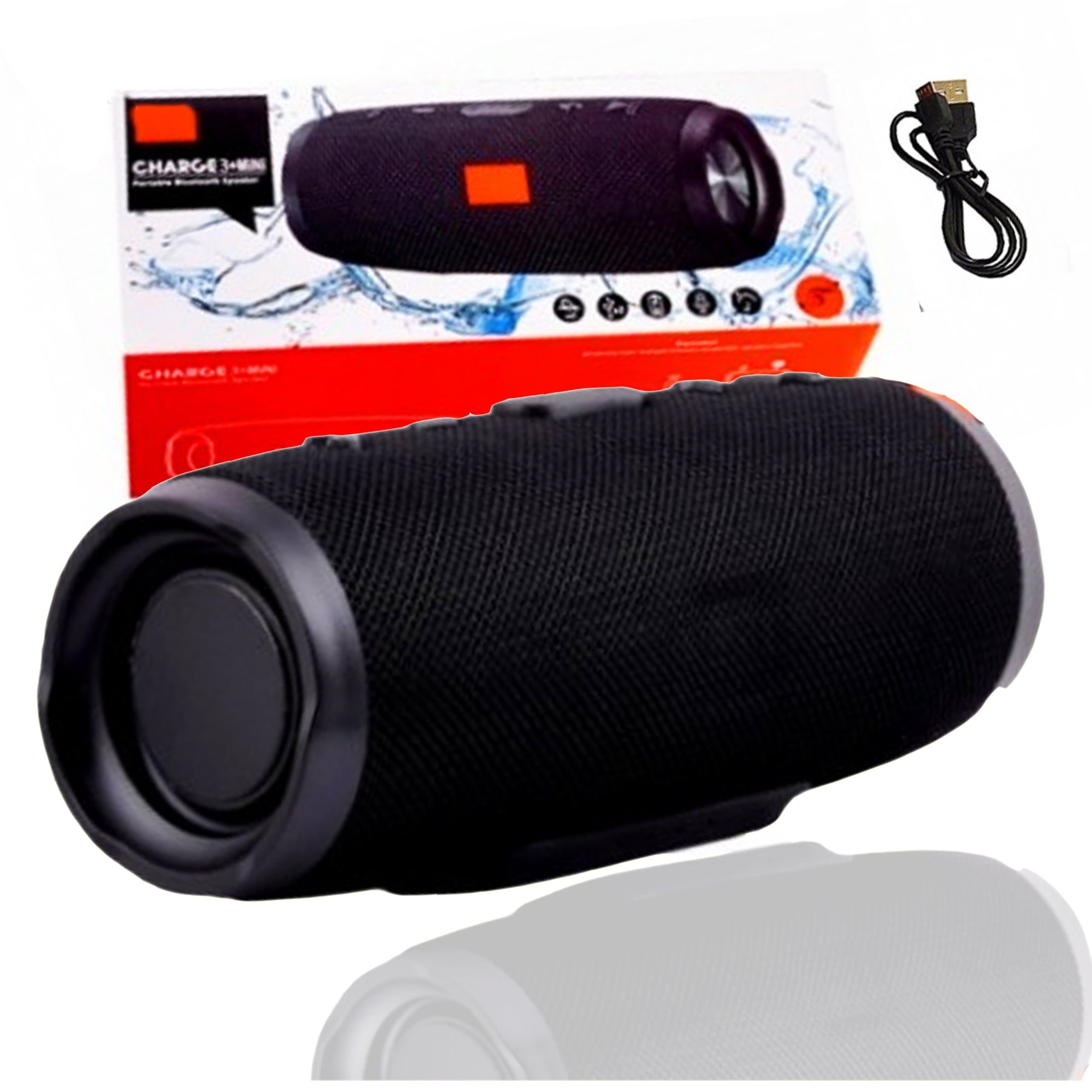 WIRELESS SPEAKER WATERPROOF CHARGE 3 m BLACK