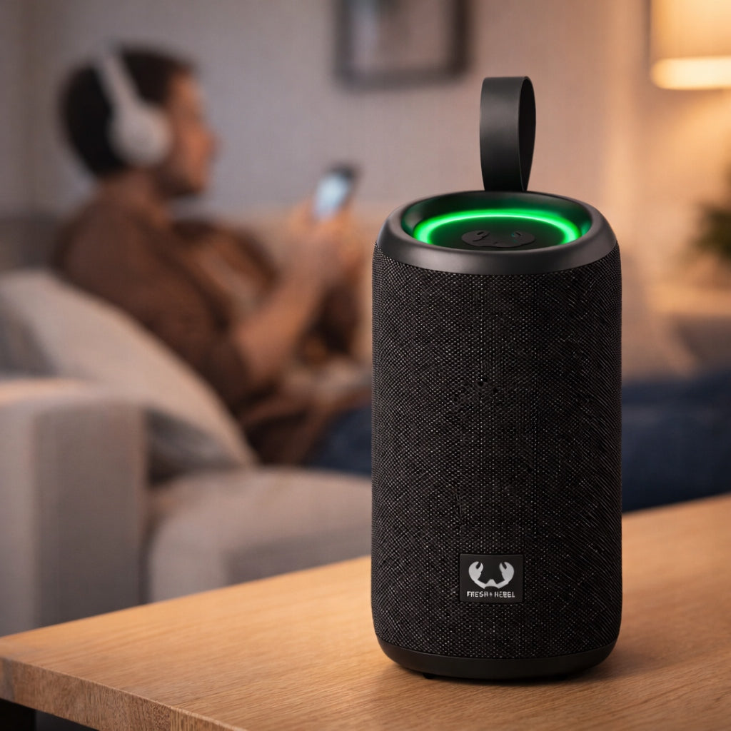 WIRELESS SPEAKER XL PORTABLE BLUETOOTH 5.4 FOR PHONE BLACK 24W LED Manufacturer code XL