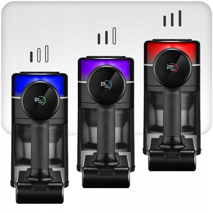 WIRELESS VACUUM CLEANER VERTICAL BROKEN HAND PIPE 15in1 LED HANDY PRO Brand Mozano
