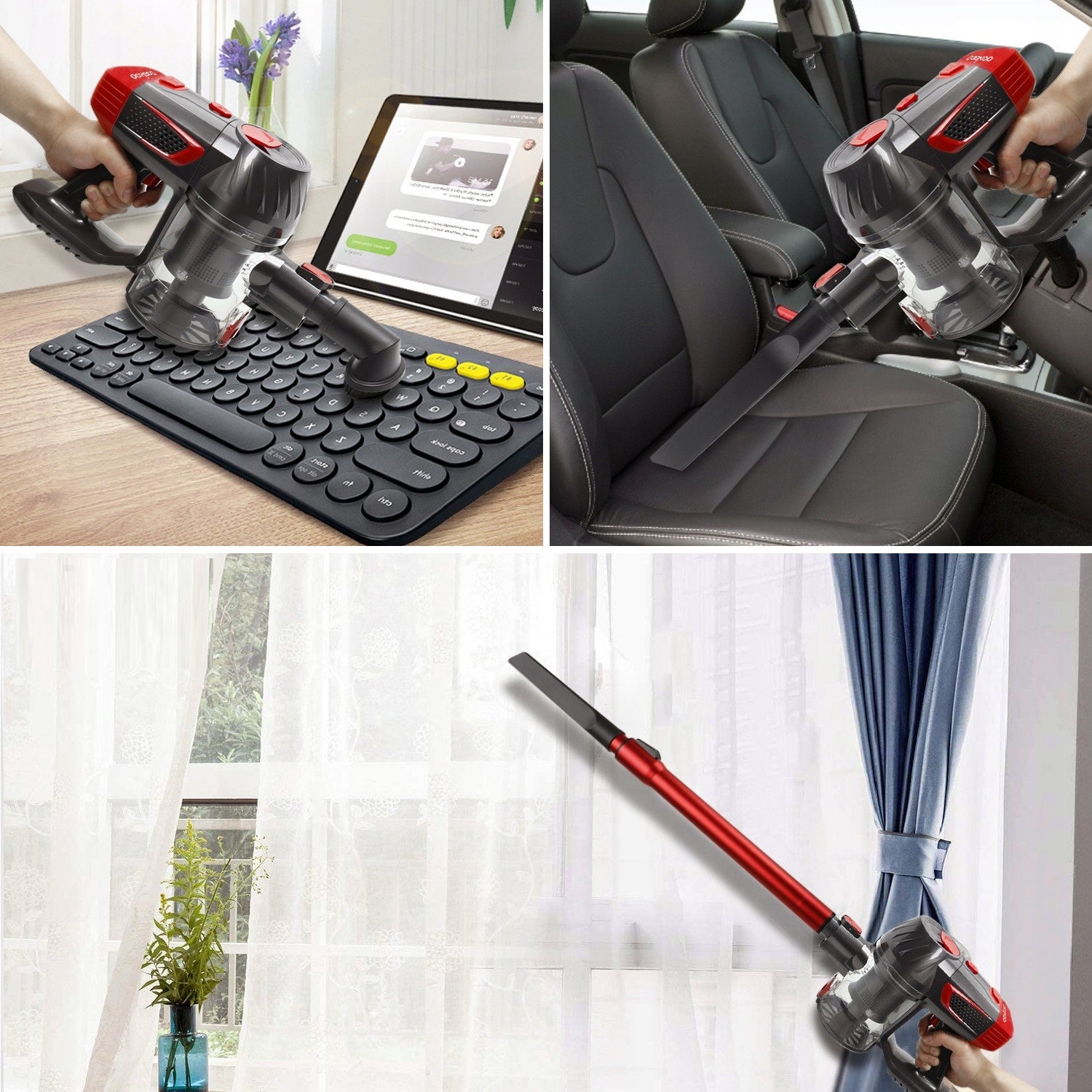 WIRELESS VERTICAL VACUUM CLEANER 11kPa LED Brush Multifunctional Manufacturer code 25E09000026