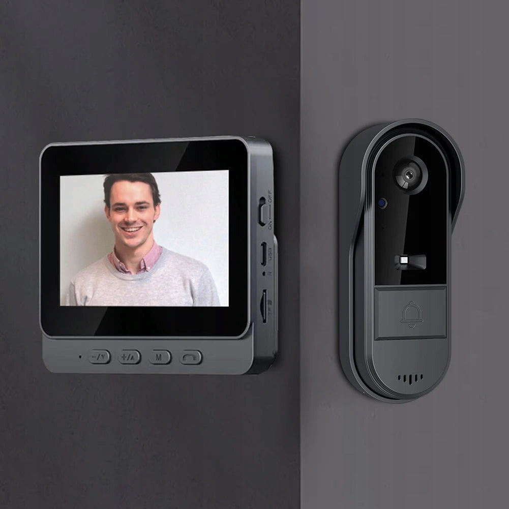 WIRELESS VIDEO INTERCOM BLUETOOTH 4.3" FULL HD CAMERA RECORDING Manufacturer code asek223gh152