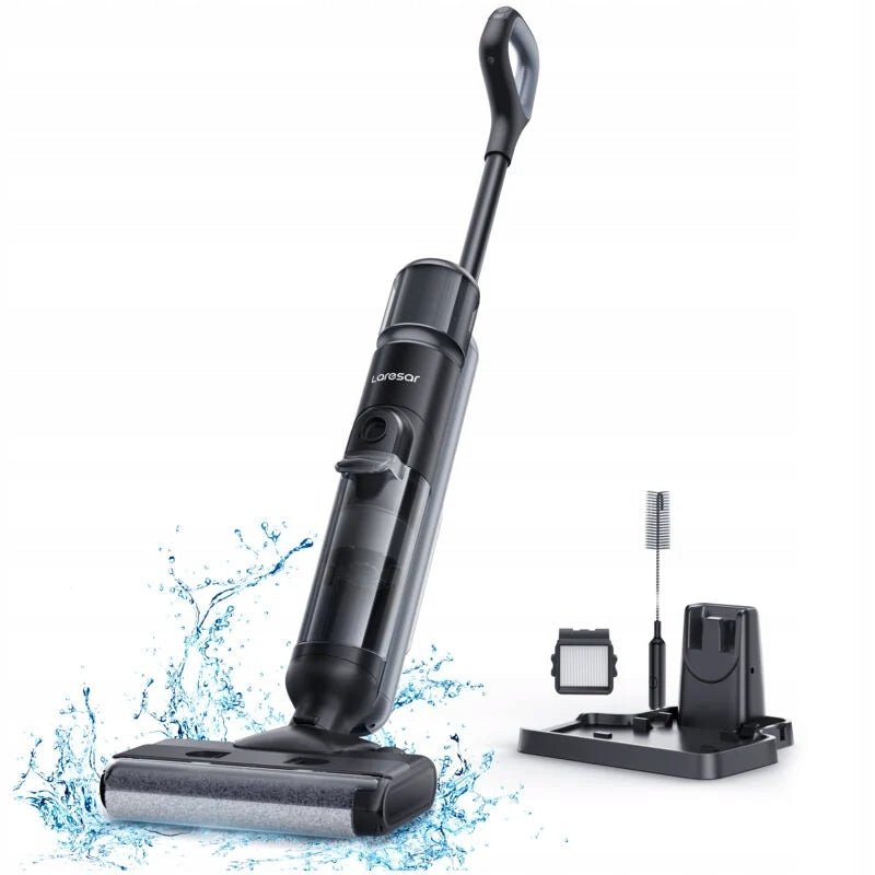 WIRELESS WASHING VACUUM CLEANER VERTICAL BAGLESS WET AND DRY Laresar M3 Brand 1Control