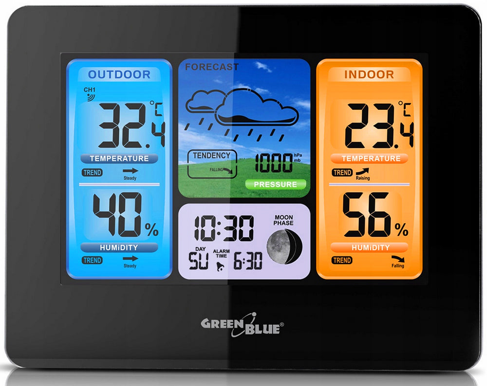 WIRELESS WEATHER STATION OUTDOOR SENSOR 60m WEATHER Packaging status original