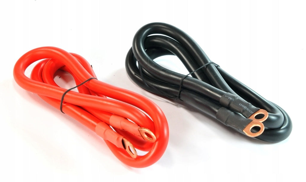WIRES CABLES FOR THE CONVERTER 12V 24V 16mm2 100% COPPER 1000W 2000W 3000W