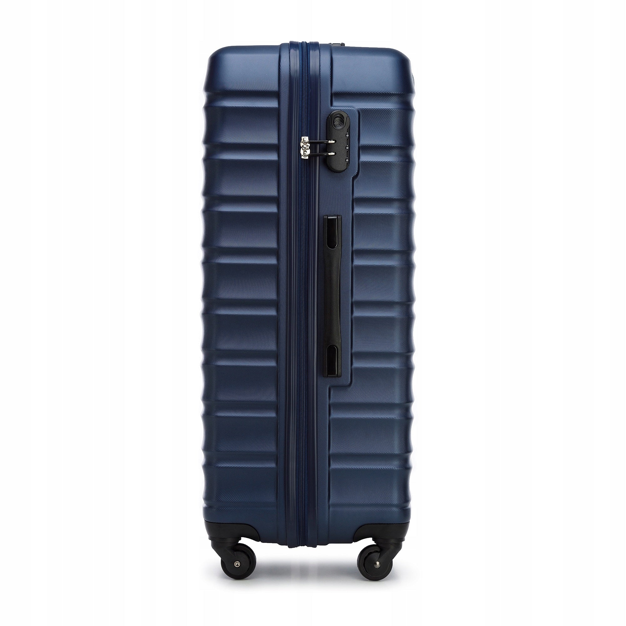 WITTCHEN large ABS suitcase with ribbed navy blue Kind hard