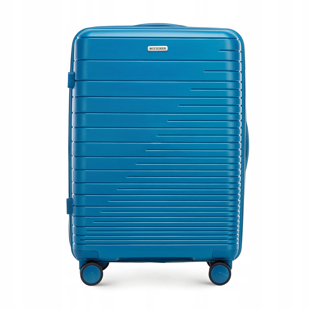 WITTCHEN medium suitcase made of polypropylene blue