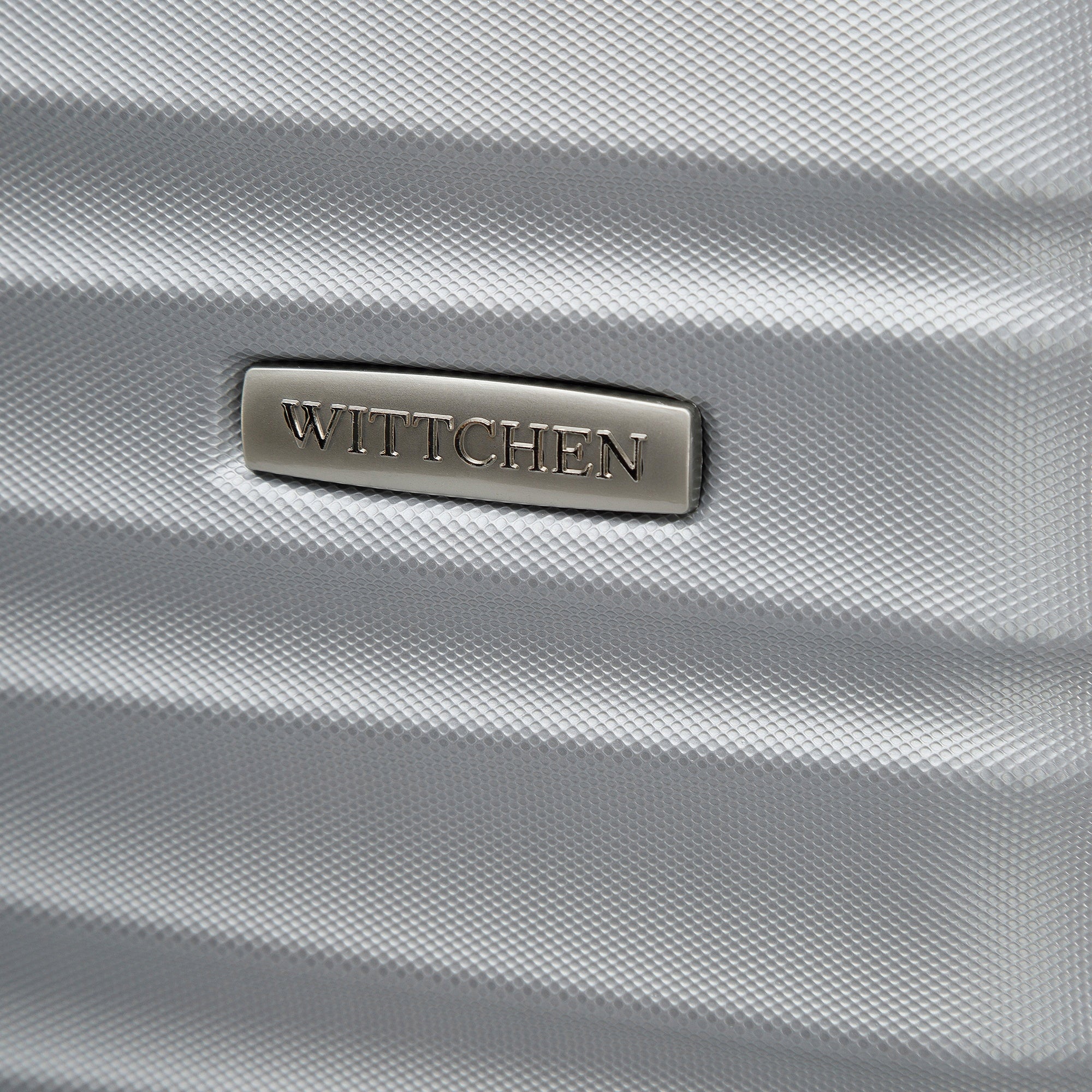 WITTCHEN medium suitcase with ABS - u grey Additional features with telescopic handle
