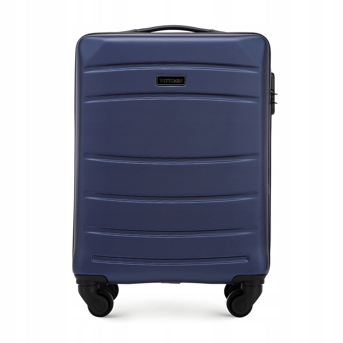 WITTCHEN small suitcase made of ABS fluted navy blue