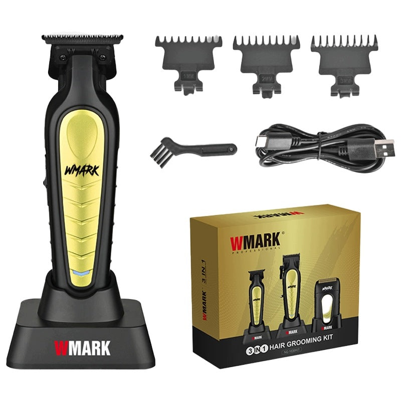 WMARK NG-1638B KIT Barber Set Professional razor + trimmer + shaver Brand WMARK