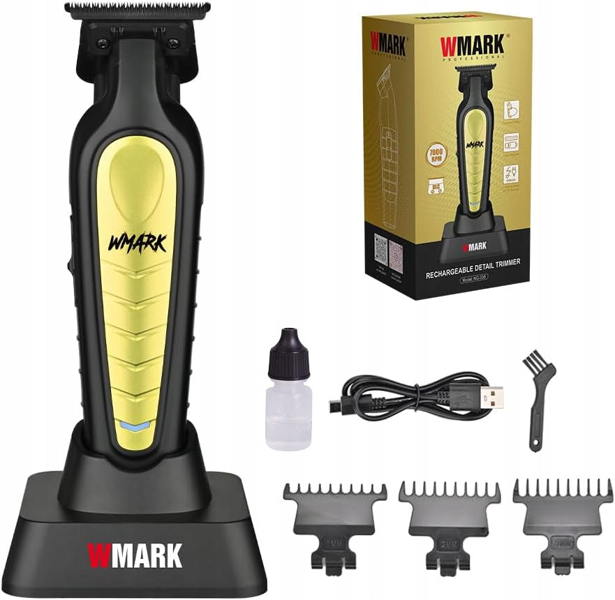 WMARK NG-338 Barber Professional Hair and Beard Trimmer Blade DLC