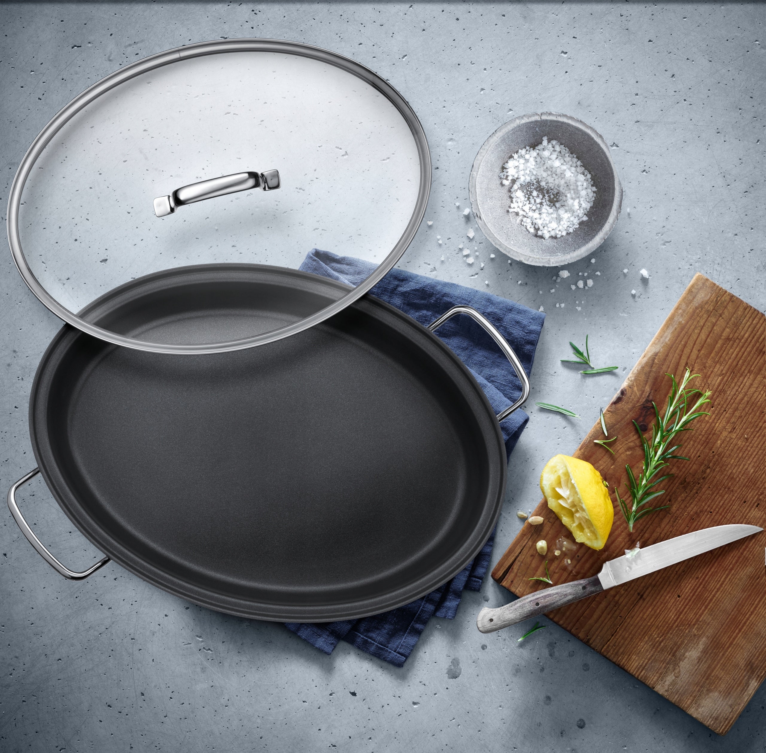 WMF Durit non-stick frying pan with lid 38cm Brand WMF
