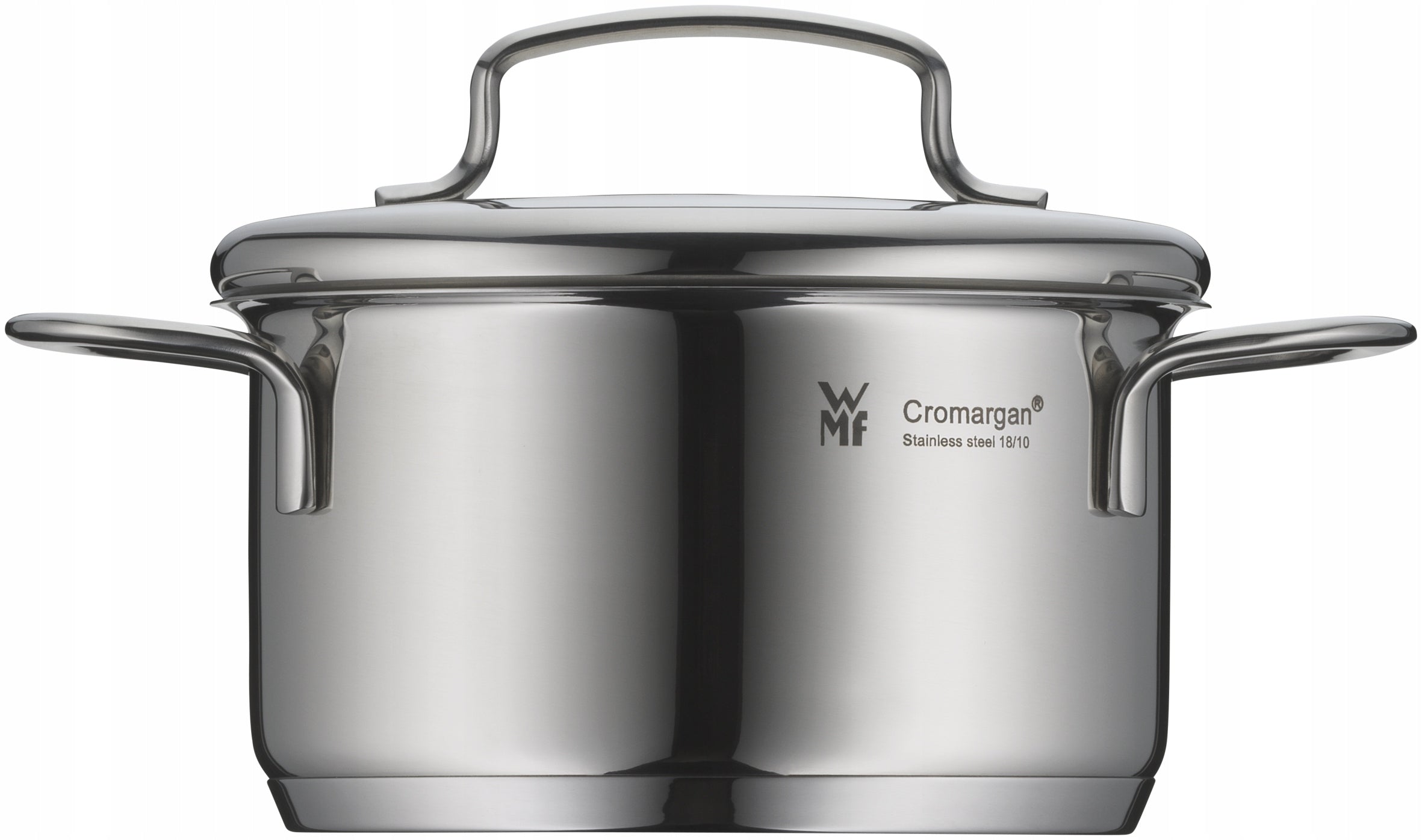 WMF Pot with lid Mini low 16cm 1,5l stainless steel induction gas