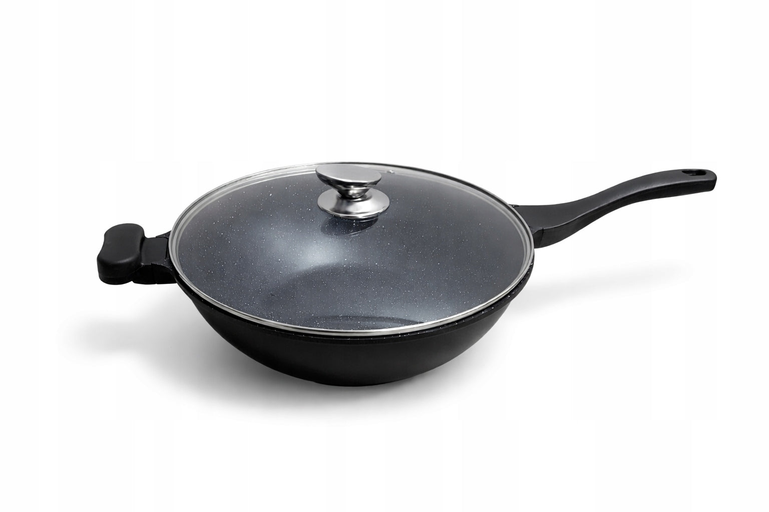 WOK pan with lid 32 cm for induction Packaging status original