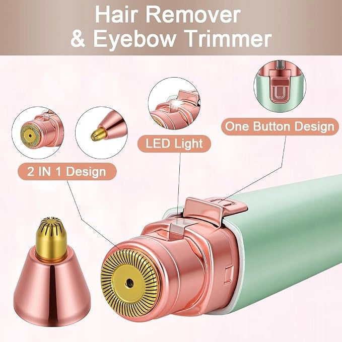 WOMEN'S EYEBROW FACE EPILATOR ETC PORTABLE TRIMMER FOR WOMEN SHAVER Manufacturer code DAMSKI DEPILATOR TWARZY DO USUWANIA WŁOS ZIEL