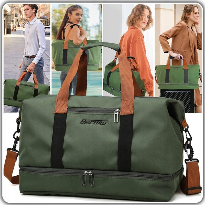 WOMEN'S MEN'S TRAVEL BAG SPORTS YOGA LUGGAGE FOR SHOULDER GYM 30L Brand no brand