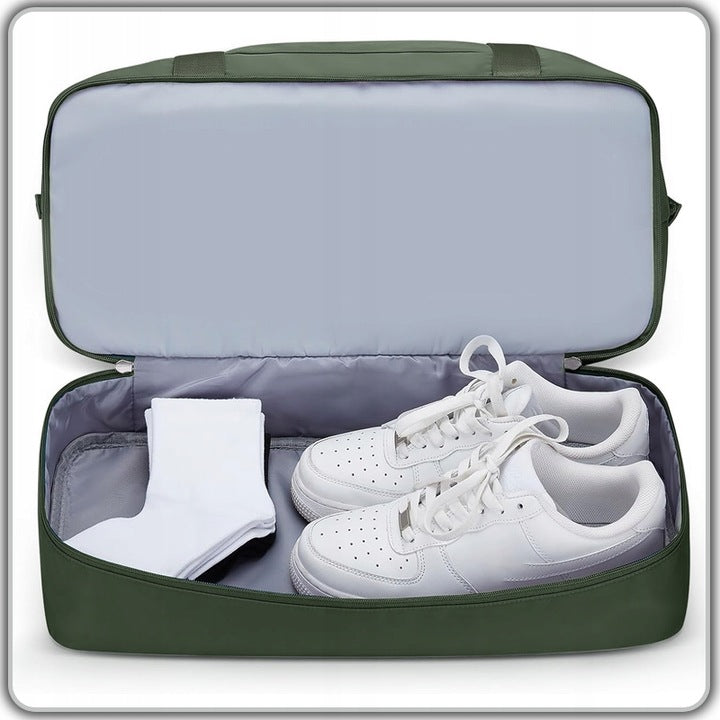 WOMEN'S MEN'S TRAVEL BAG SPORTS YOGA LUGGAGE FOR SHOULDER GYM 30L Manufacturer code DAMSKA MĘSKA TORBA PODRÓŻNA SPORTOWA BAGAŻ