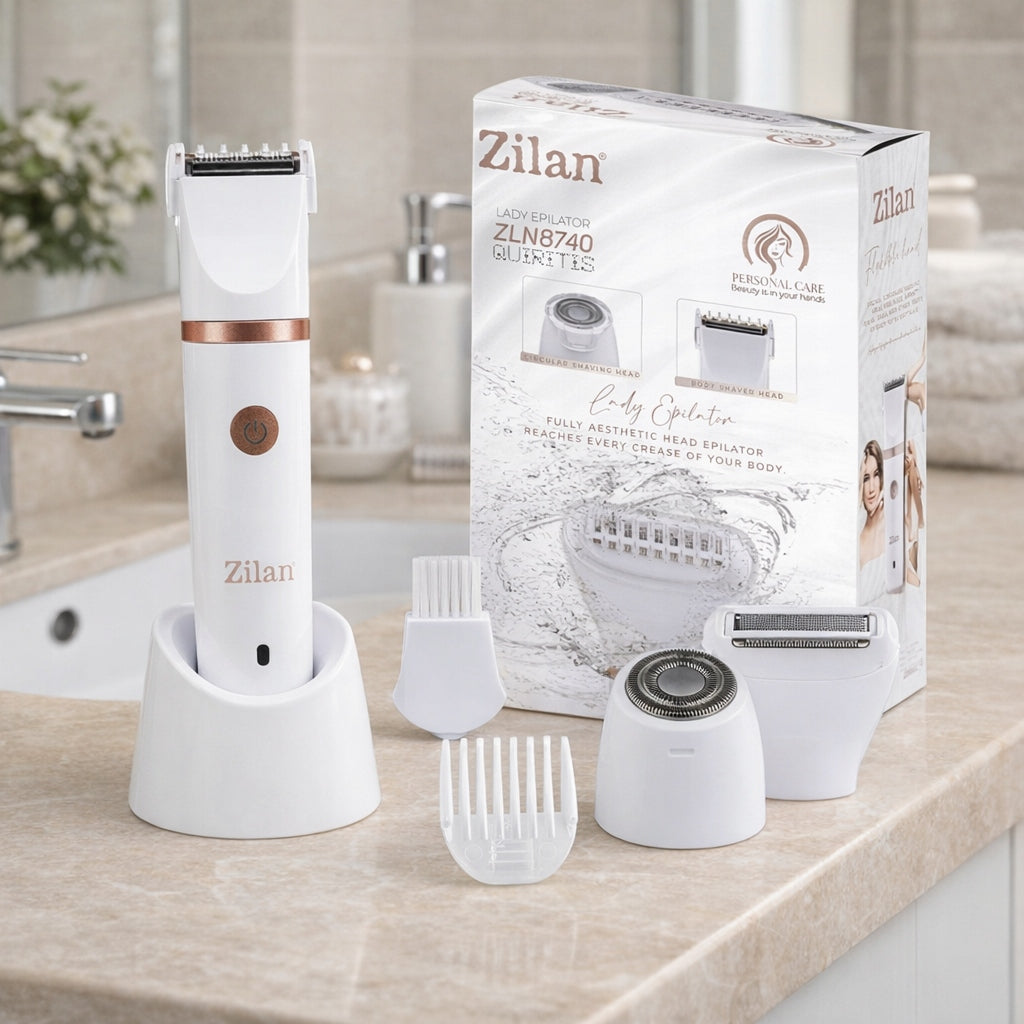WOMEN'S SHAVER BODY EPILATOR BIKINI LEGS ARMPITS WATERPROOF USB 3IN1 Manufacturer code ZLN8740