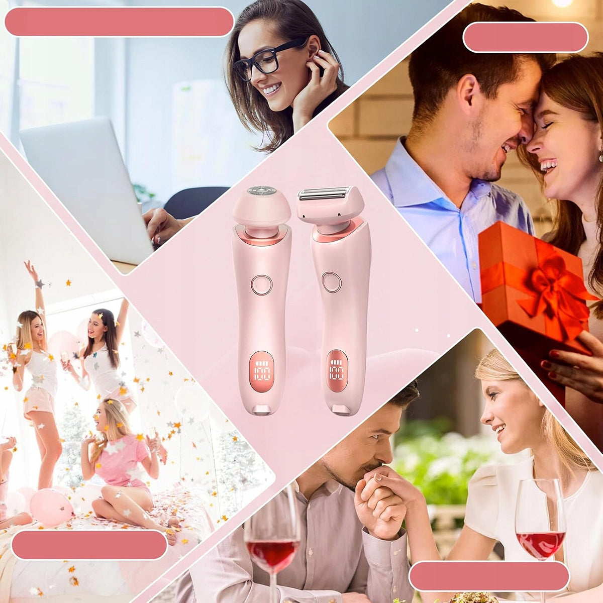 WOMEN'S SHAVER BODY LEG EPILATOR INTIMATE PLACES FOR ARMPITS USB TRIMMER Model 6942278431886