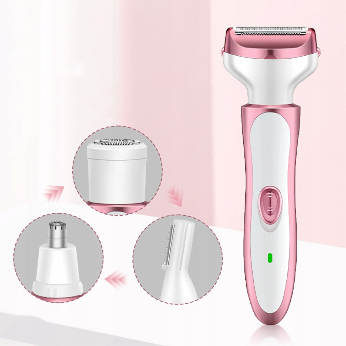 WOMEN'S SHAVER Bikini Leg Body EPILATOR TRIMMER ARMPIT MUSTACHE EYEBROW DELICATE Model 6974936891725