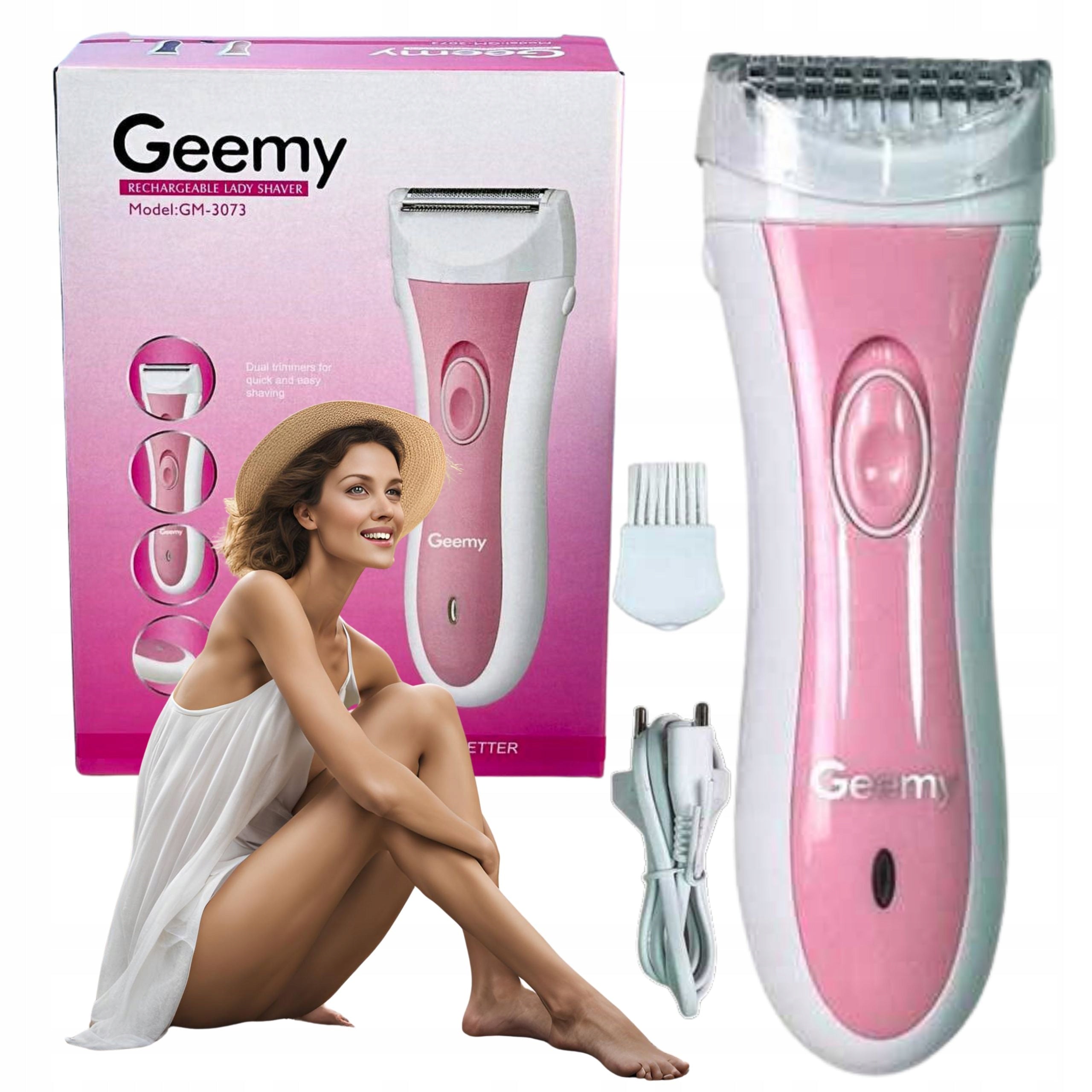 WOMEN'S SHAVER Bikini Leg Body Waterproof MACHINE HAIR REMOVAL WOMEN REMOVES Packaging status original