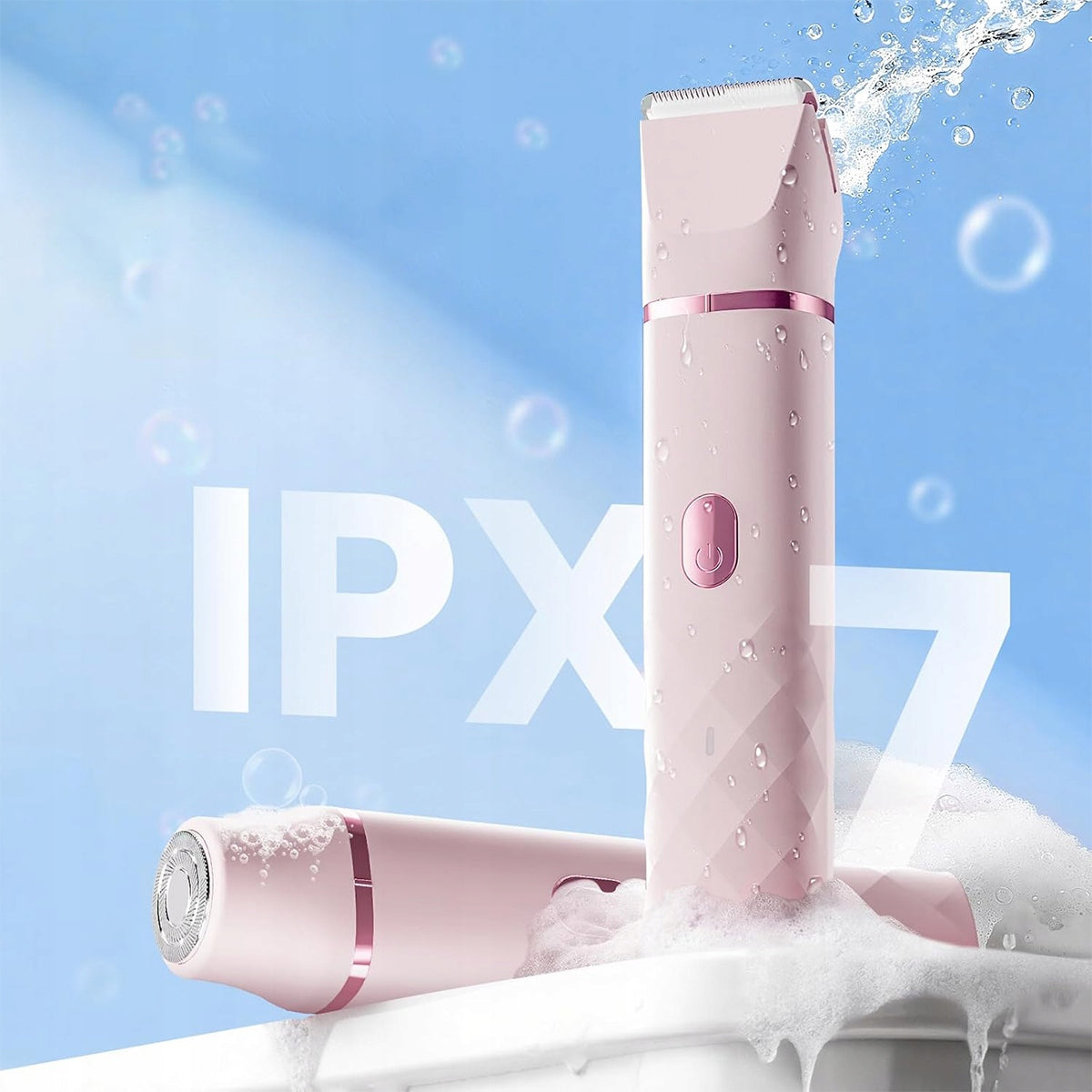 WOMEN'S SHAVER EPILATOR TRIMMER EYEBROW MACHINE INTIMATE BIKINI 2in1 Packaging status original