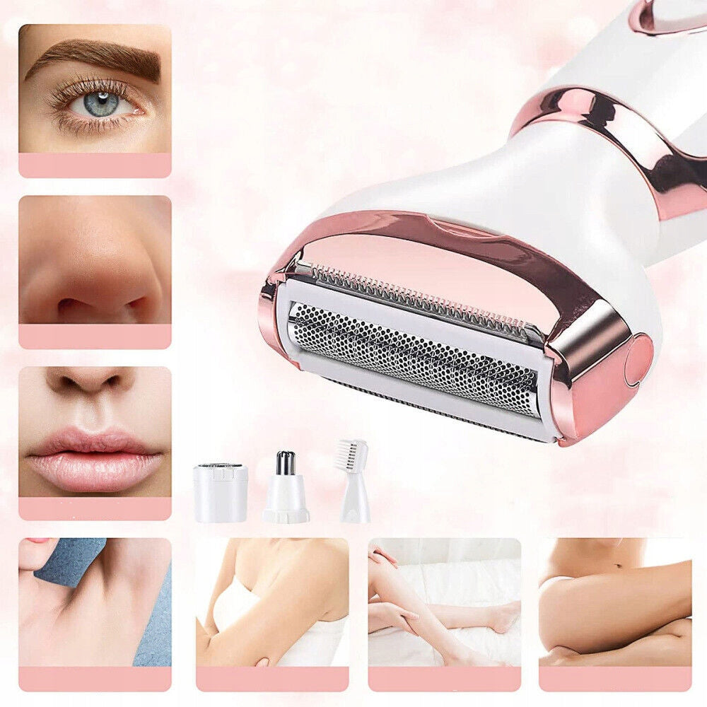 WOMEN'S SHAVER epilator body hair removal machine bikini armpits USB 4in1 Brand no brand